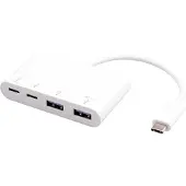 ESTUFF USB-C Hub - - ES625002 - 4 poorten - 2 USB-C - 2 USB3.0 - 5 Gbps