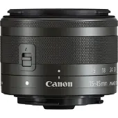 Canon EF-M 15-45mm f/3.5-6.3 IS STM - Zwart