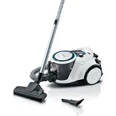 Bosch Series 6 BGC41LSIL Cilinderstofzuiger Droogzakloos, Stofzuiger, Wit, Zwart