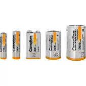 Camelion 1,2V 3500mAh Baby C oplaadbare batterijen, set van 2 stuks, verpakt in blisterverpakking