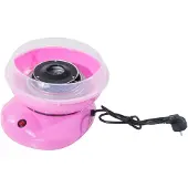 HOMCOM Suikerspinmachine roze - Suikerspin machine - Snoepmachine -Suikerspin