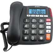 Olympia Telefoon 4520, bedraad, Telefoon, Zwart, Wit