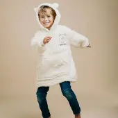 Fresh & Co Teddy Knuffeltrui Kids Off-White