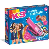 Clementoni Studio 100 - K3 Trendy Hairstyle - Haarstyling Set Voor Kinderen - Vanaf 6 jaar