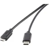 DeLOCK - USB-C Male naar USB 2.0 Micro Male - 1 m