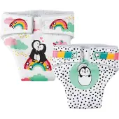 Heless Poppenluiers Penguïn Dots Junior 28-35 Cm Katoen Wit