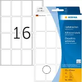 Herma Multipurpose-etiketten, 25 x 40 mm, wit, permanent hechtend, om met de hand te b - 3 stuks