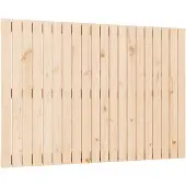 vidaXL Wandhoofdbord 127,5x3x90 cm massief grenenhout
