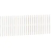 vidaXL Wandhoofdbord 166x3x60 cm massief grenenhout wit