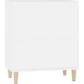 vidaXL Dressoir 60x35x70 cm bewerkt hout wit