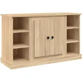 vidaXL Dressoir 100x35,5x60 cm bewerkt hout sonoma eikenkleurig