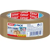 TESA Verpakkingstape Laag Geluidsniveau tesapack Bruin 38 mm (B) x 66 m (L) PVC (Polyvinylchloride)