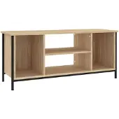 vidaXL Tv-meubel 102x35x45 cm bewerkt hout sonoma eikenkleurig