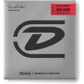Dunlop Marcus Miller Super Bright Bass Strings 4-String Set - Snarenset voor 4-string basgitaar