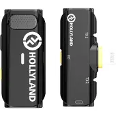Hollyland Lark C1 Solo draadloze microfoon voor iPhone Cool Black