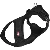 Trixie hondentuig touring comfort soft zwart 25-35x1,5 cm
