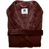 Zohome Zo Home Flanel Fleece Badjas Cara - mahogany red - M