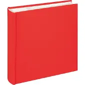 Walther design ME-510-R Cloth - Memo insteekalbum - Formaat 23 x 22 cm - 200 foto's 10 x 15 cm - Rood