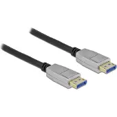 DeLOCK DisplayPort kabel | DP2.1a (10K 60Hz) | UHBR13.5 (54Gbit/s) | metaal | 1 meter