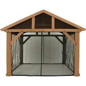 Westmann Mesh muggennet, accessoire voor paviljoen Yukon 1412, zwart