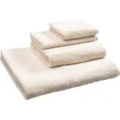 Cawö Handdoek Pure Uni Nature (Set van 3)