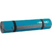 Avento Fitnessmat Neopreen - 180 x 60 x 0.6 cm - Blauw/Grijs