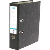 Pierre by Elba Smart Original Breed Ordner A4 80 mm Zwart 2 Ringen Karton Wolkenmarmer Gerecycled
