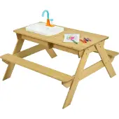 Tp Toys Houten speeltafel & moddertafel neushoorn met wastafel tp274u