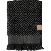 Mette Ditmer Badlaken Morocco Black / Grey (70 x 140 cm)