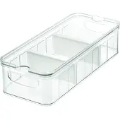 IDesign Opbergbox Crisp Koelkast Met Verdeelvakken Groot
