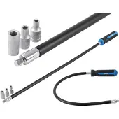 Bgs Slangklemschroevendraaierset 6,3 mm (1/4") 500 mm (1/4", 1/4")