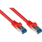 GOOD CONNECTIONS Cat6a, 2 meter, Cat6a, S/FTP (S-STP), RJ-45, RJ-45, rood