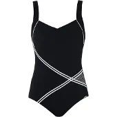 Sunflair Badpak zwart / wit