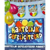 Boland Feestpakket hartelijk gefeliciteerd (blauw en multi)
