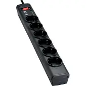 Eaton Protection Strip 6 DIN 6-fach Steckdosenleiste mit Überspannungsschutz schwarz