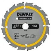 DeWalt Toebehoren - Zaagblad 165x20 mm, 16 tanden DT1948