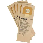 DeWalt Accessoires DWV9401-XJ Papieren opvangzakken voor DWV902L / DWV902M (per 5) - DWV9401-XJ