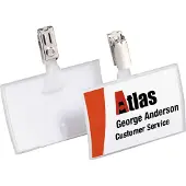 Durable Executive Naambadges met Klem 8216-19 90 x 54 mm 25 Stuks