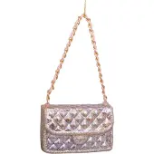 Vondels Kerstornament Glass Gold Oil Fashion Bag 5,5 cm