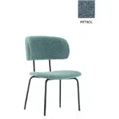Workliving Eetkamerstoel Bo RS - Society Boucle Petrol