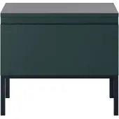 Selsey Nachtkastje Kate | Design spaanplaat groen 49x43x32 cm nachtkastjes | NADUVI