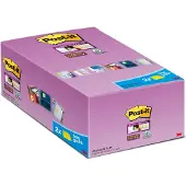 Post-It Value Pack: Super Sticky Notes, Canary Yellow, 76mm x 127 mm, 14 blokken + 2 GRATIS