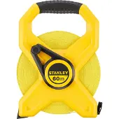Stanley Landmeter Fiberglas 234795 - 60 m - 12,7 mm - Open Kast