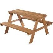 Roba Kinder Picknicktafel for 4 Outdoor Deluxe teak