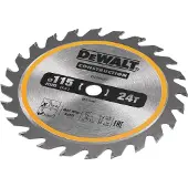 DeWalt DT20420-QZ DT20420-QZ Cirkelzaagblad Aantal tanden: 24 1 stuk(s)