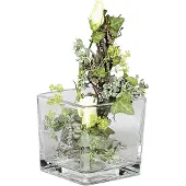 Sandra Rich Windlicht Transparant 14x14xh14cm Glas