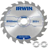 Irwin CZB 210MM/20T cirkelzaagblad - 20 tanden - asgat 30 mm