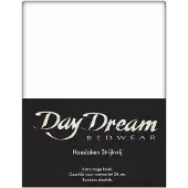 Day dream Katoen hoeslaken - wit - 140x200 cm