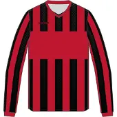 Stanno Aspire Long Sleeve Shirt Rood | Maat 164