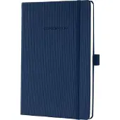 Sigel Conceptum Pure notitieboek A5 gelinieerd 80 grams 97 vel donkerblauw